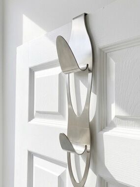 Umbra Over-the-Door Double Hook - Brushed Silver
